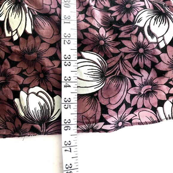 Anthropologie Tracy Reese Brown Floral Silk Tulle Dress Size 0 - Picture 10 of 12